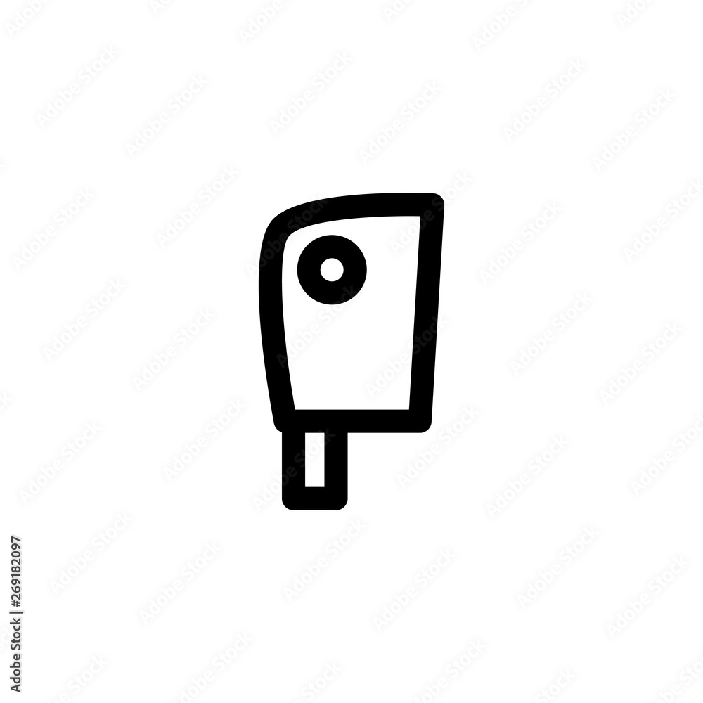 cleaver icon vector symbols illustration cleaver icon vector symbols illustration