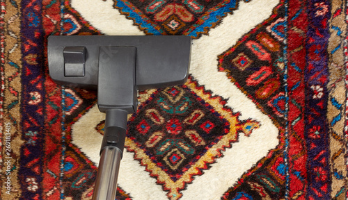 Vacuum Cleaner on a Carpet