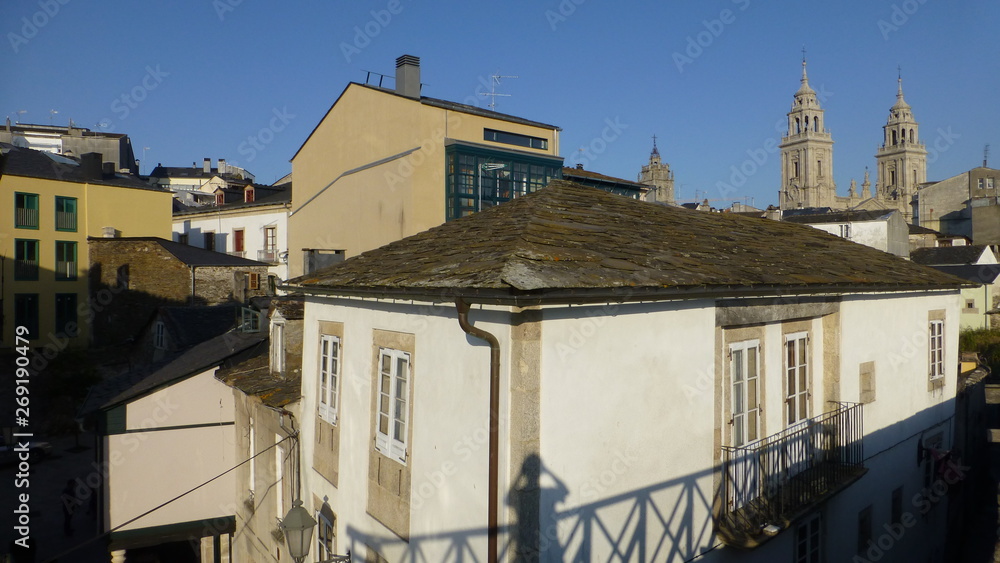 Lugo -Lucus Augusti in Latin, a city in northwestern Spain in Galicia. Lugo -Lucus Augusti in Latin, a city in northwestern Spain in Galicia.