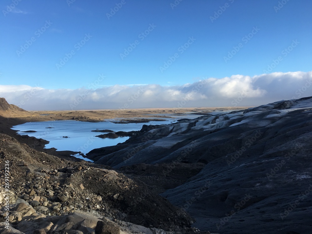 glacier lagoon in iceland