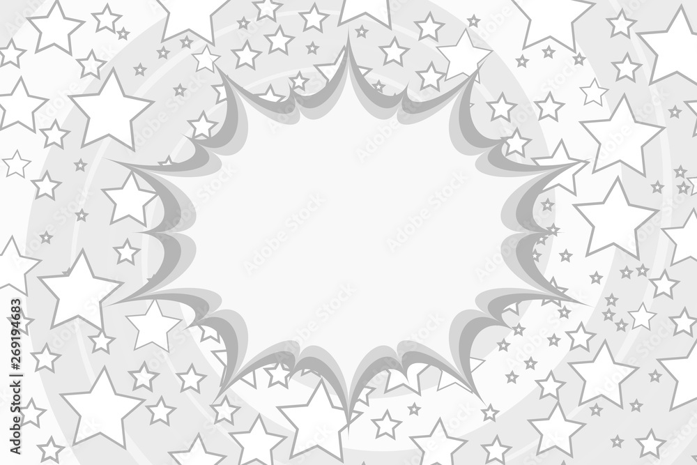 Background Wallpaper Vector Illustration Design Free Freesize Effect Line Concentration Line Comic Speed Line Speech Bubble Balloon Cloud Line マンガ イラスト背景 吹き出し せりふ コピースペース フリー素材 渦 星屑 元気 活発 バルーン 声 Stock Vector