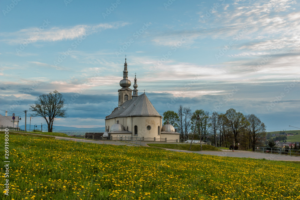 Church in Jablonka, Malopolskie, Poland