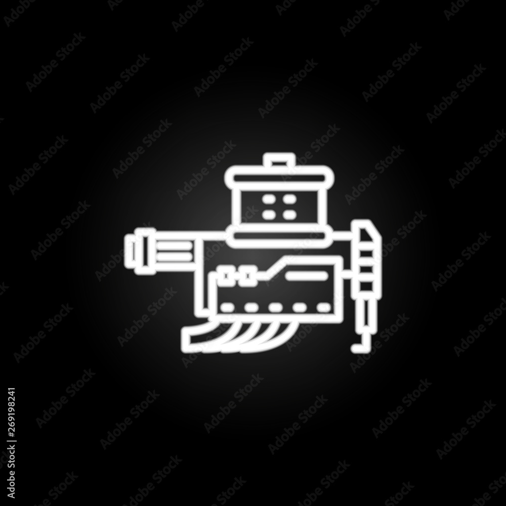 engine neon icon. Elements of motor sports set. Simple icon for websites, web design, mobile app, info graphics engine neon icon. Elements of motor sports set. Simple icon for websites, web design, mobile app, info graphics