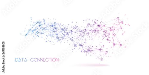 Abstract polygonal space