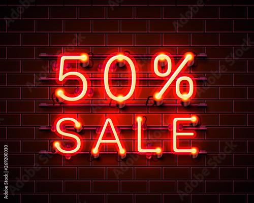 Neon 50 sale.