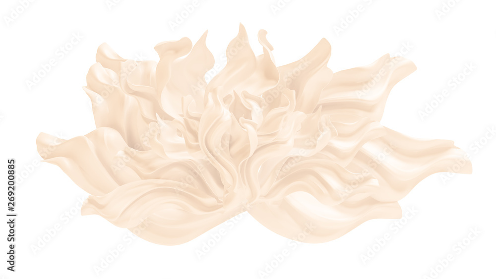 Luxury elegant background with silk drapery. 3d illustration, 3d rendering. Luxury elegant background with silk drapery. 3d illustration, 3d rendering.