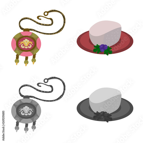 Vector design of culture and sightseeing symbol. Collection of culture and originality vector icon for stock.
