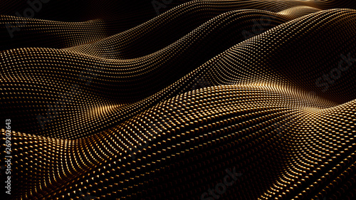 Luxury elegant background abstraction fabric. 3d illustration  3d rendering.