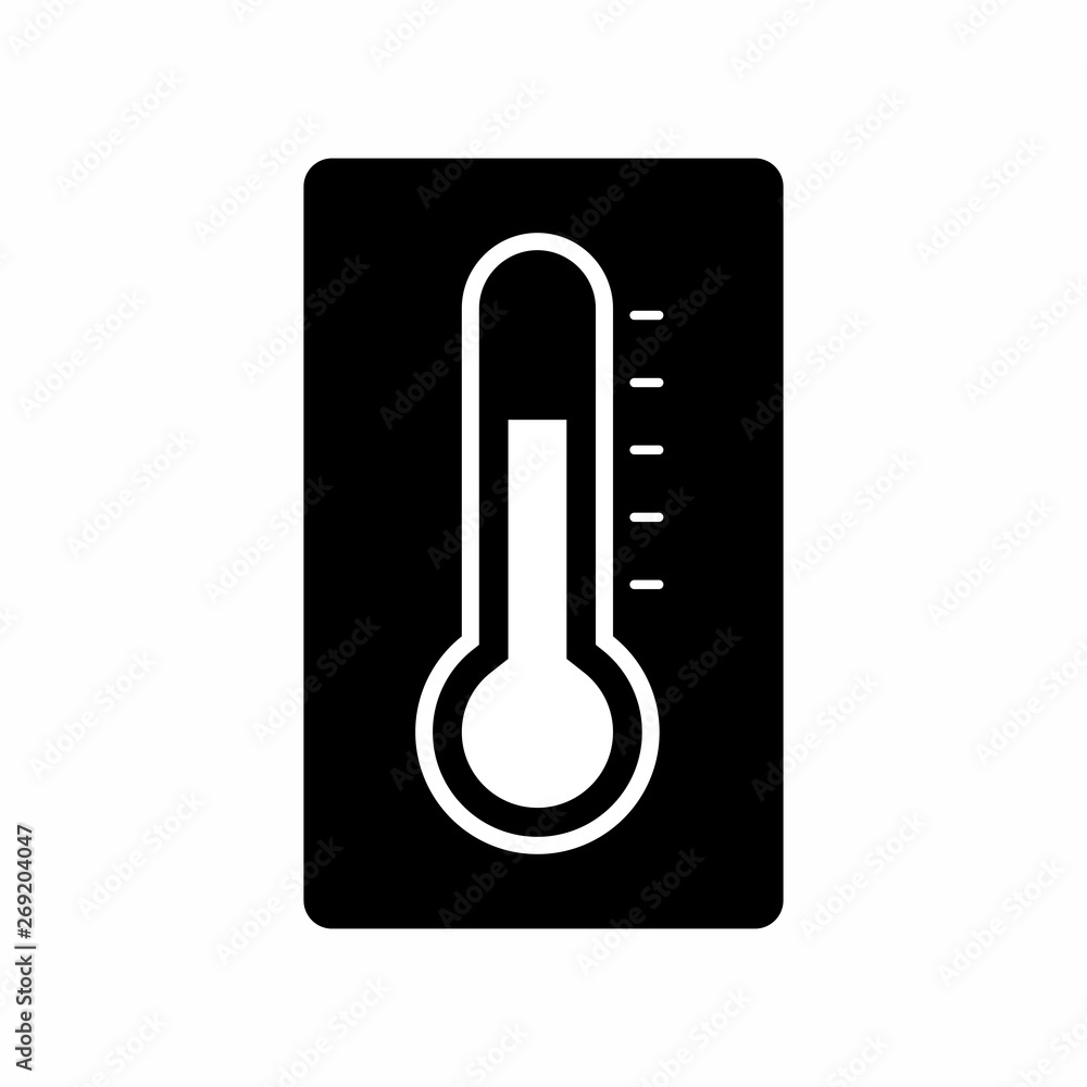 Thermometer icon symbol vector Thermometer icon symbol vector