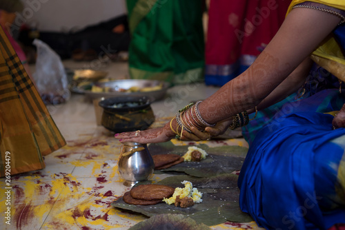 Wedding Ritual in India, traditional ceremony 