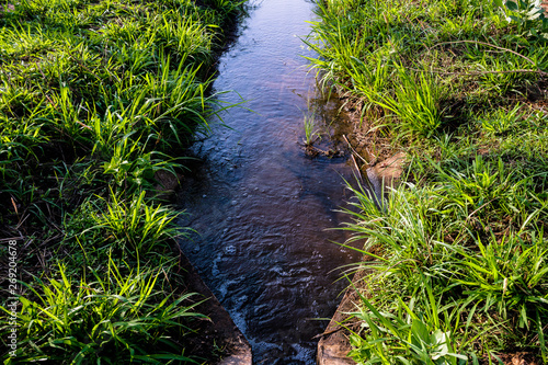 Irrigation way for agricultural land