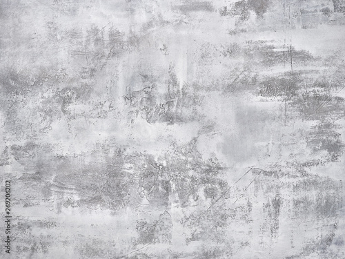 Grey and white grunge textured concrete background