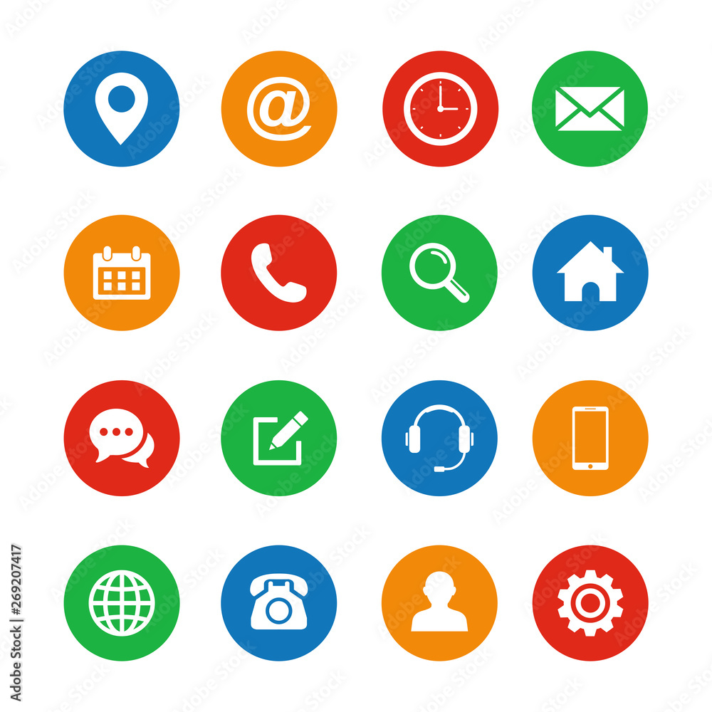Web icon Set . Set of web icon Design vector Web icon Set . Set of web icon Design vector