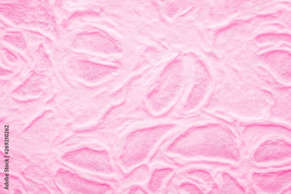 Handmade mulberry paper texture background. Pink color paper Handmade mulberry paper texture background. Pink color paper