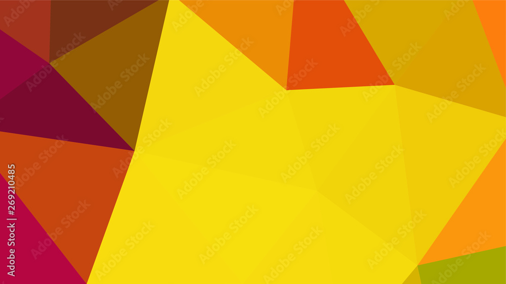 Abstract geometric triangle background, art, artistic, bright, colorful, design. Mosaic, color background. Mosaic texture. The effect of stained glass. EPS 10 Vector
