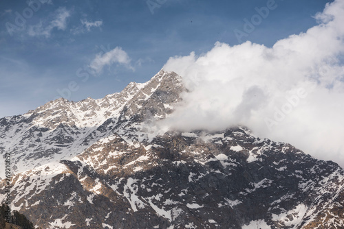 Clouds over Mount Triund, India