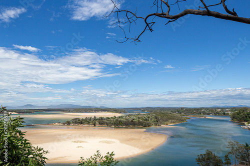 Scenic river view Nambucca Heads NSW Australia