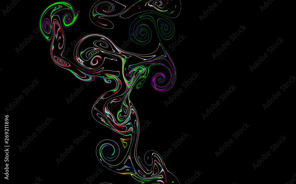 Magic space texture, pattern, looks like colorful smoke Magic space texture, pattern, looks like colorful smoke
