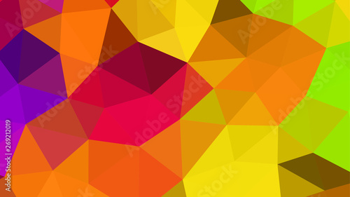 Abstract geometric triangle background  art  artistic  bright  colorful  design. Mosaic  color background. Mosaic texture. The effect of stained glass. EPS 10 Vector