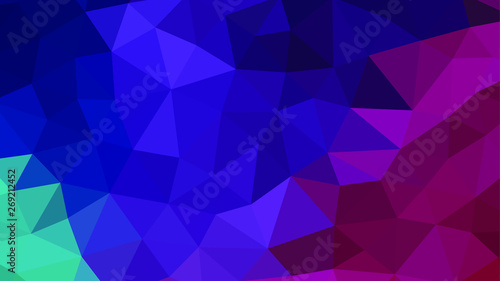Abstract geometric triangle background, art, artistic, bright, colorful, design. Mosaic, color background. Mosaic texture. The effect of stained glass. EPS 10 Vector © Tetyana Pavlovna