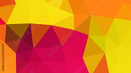 Abstract geometric triangle background, art, artistic, bright, colorful, design. Mosaic, color background. Mosaic texture. The effect of stained glass. EPS 10 Vector