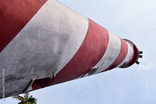 Kollam, Kerala, India: March 2, 2019 - Tangasseri Lighthouse photo