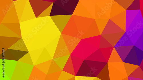 Abstract geometric triangle background  art  artistic  bright  colorful  design. Mosaic  color background. Mosaic texture. The effect of stained glass. EPS 10 Vector