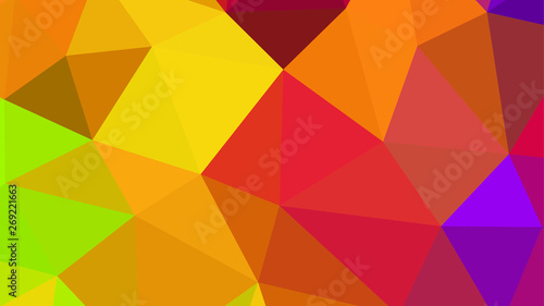 Abstract geometric triangle background  art  artistic  bright  colorful  design. Mosaic  color background. Mosaic texture. The effect of stained glass. EPS 10 Vector