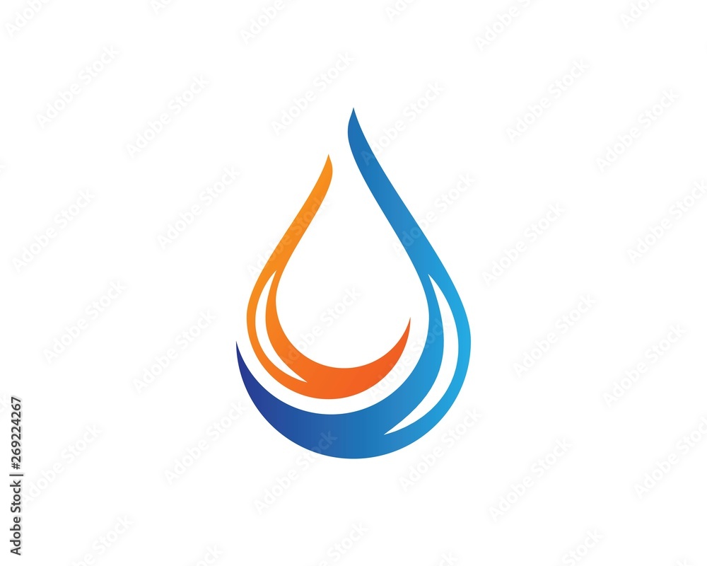 Fire flame Logo Template vector icon Oil, gas and energy logo Fire flame Logo Template vector icon Oil, gas and energy logo