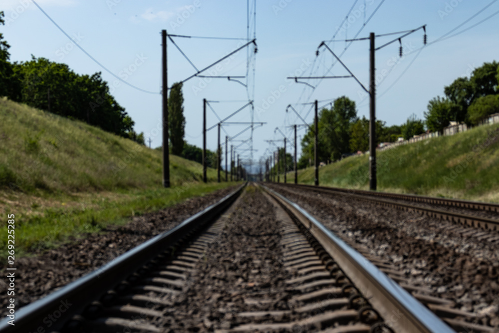 railway in the countryside