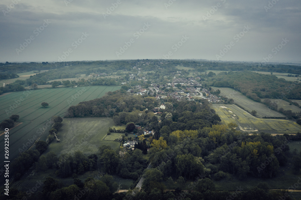 Aerial view of Essex
