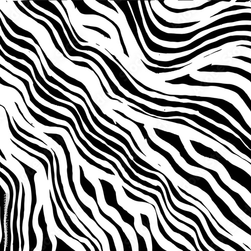 Brush grunge pattern. White and black vector.