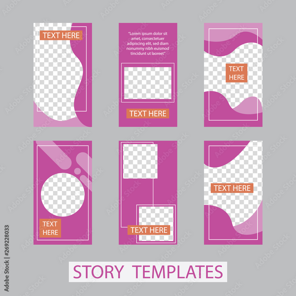 Vector illustration stories template set with liquid abstract modern gradient background for banner sale, presentation, flyer, poster, invitation. modern stories template design. Vector illustration stories template set with liquid abstract modern gradient background for banner sale, presentation, flyer, poster, invitation. modern stories template design.