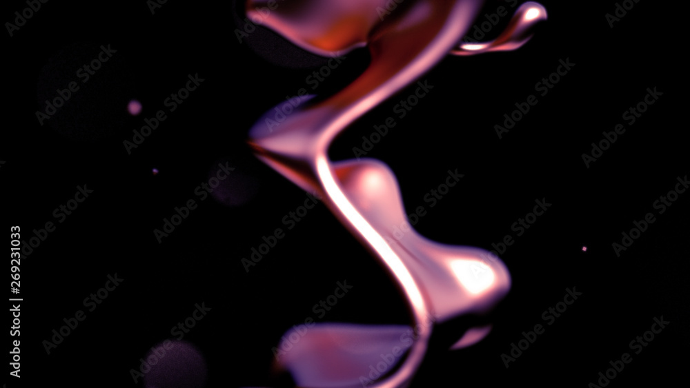 Elegant, luxury splash of gold liquid. 3d illustration, 3d rendering. Elegant, luxury splash of gold liquid. 3d illustration, 3d rendering.