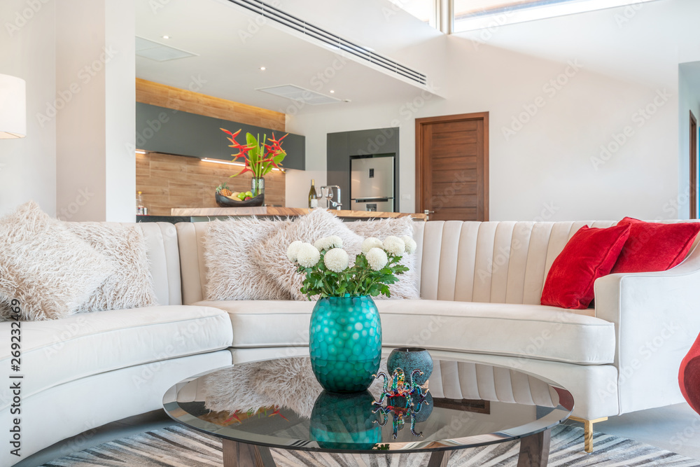 © Stock PK - interior design in living room with