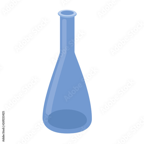laboratory instruments in white background