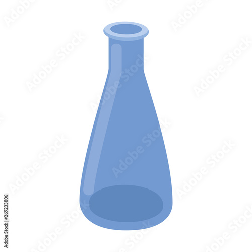 laboratory instruments in white background