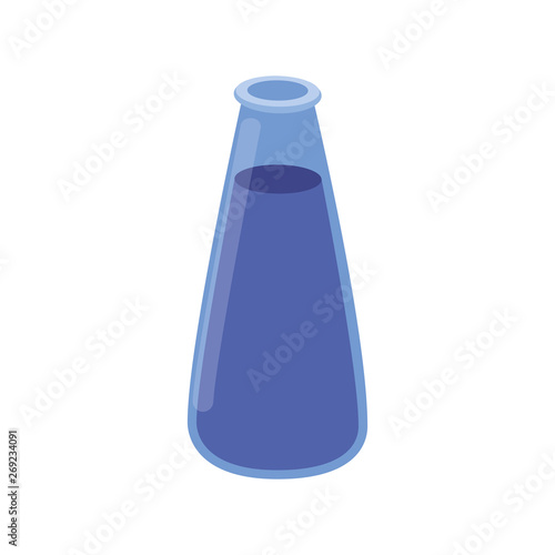 laboratory instruments in white background