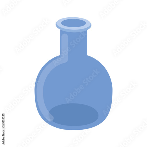 laboratory instruments in white background
