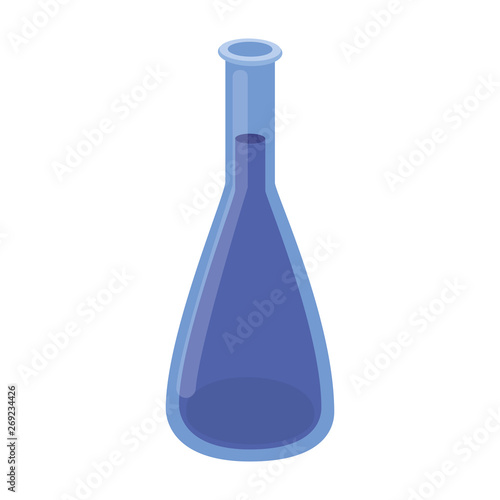laboratory instruments in white background