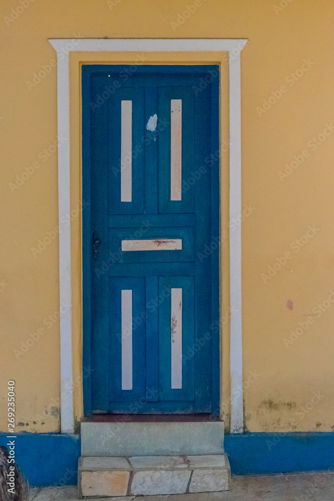 yellow wall and blue portuguese colonial yellow wall and blue portuguese colonial
