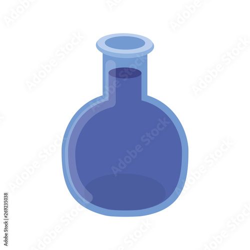 laboratory instruments in white background