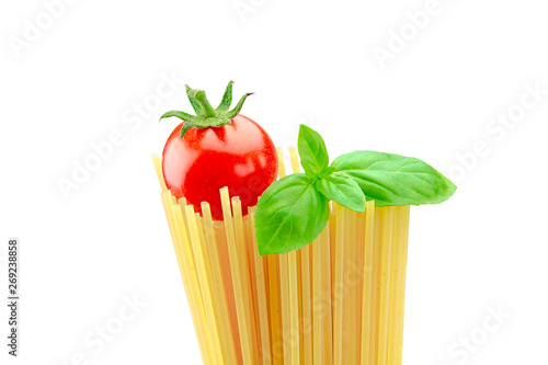 pasta italiana con forchetta