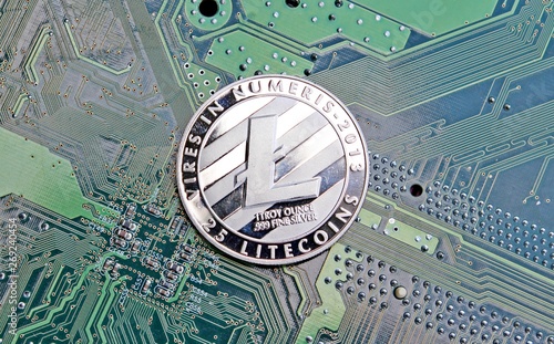 Lightcoin digital silver photo