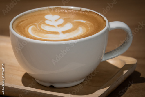 Latte arts coffe