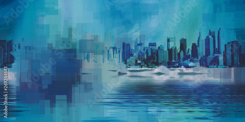 Wall Mural New York skyline