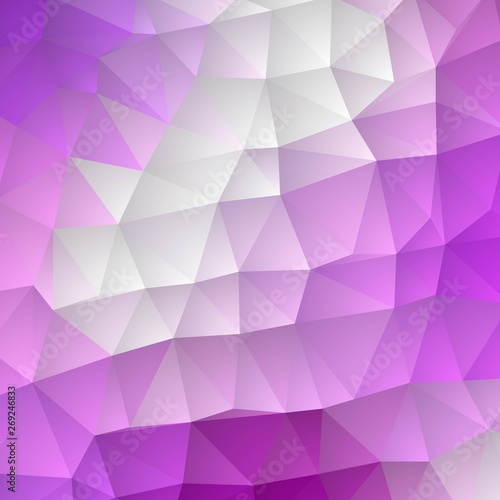 purple triangle. polygonal style. abstract vector background