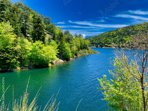 Typical mountain lake landscape, Italy. © Antonio