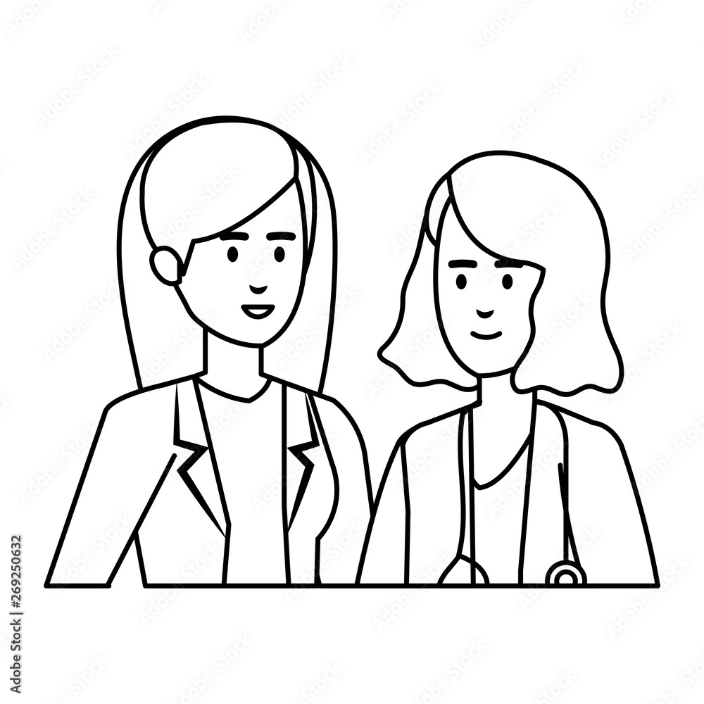 professionals female doctors characters