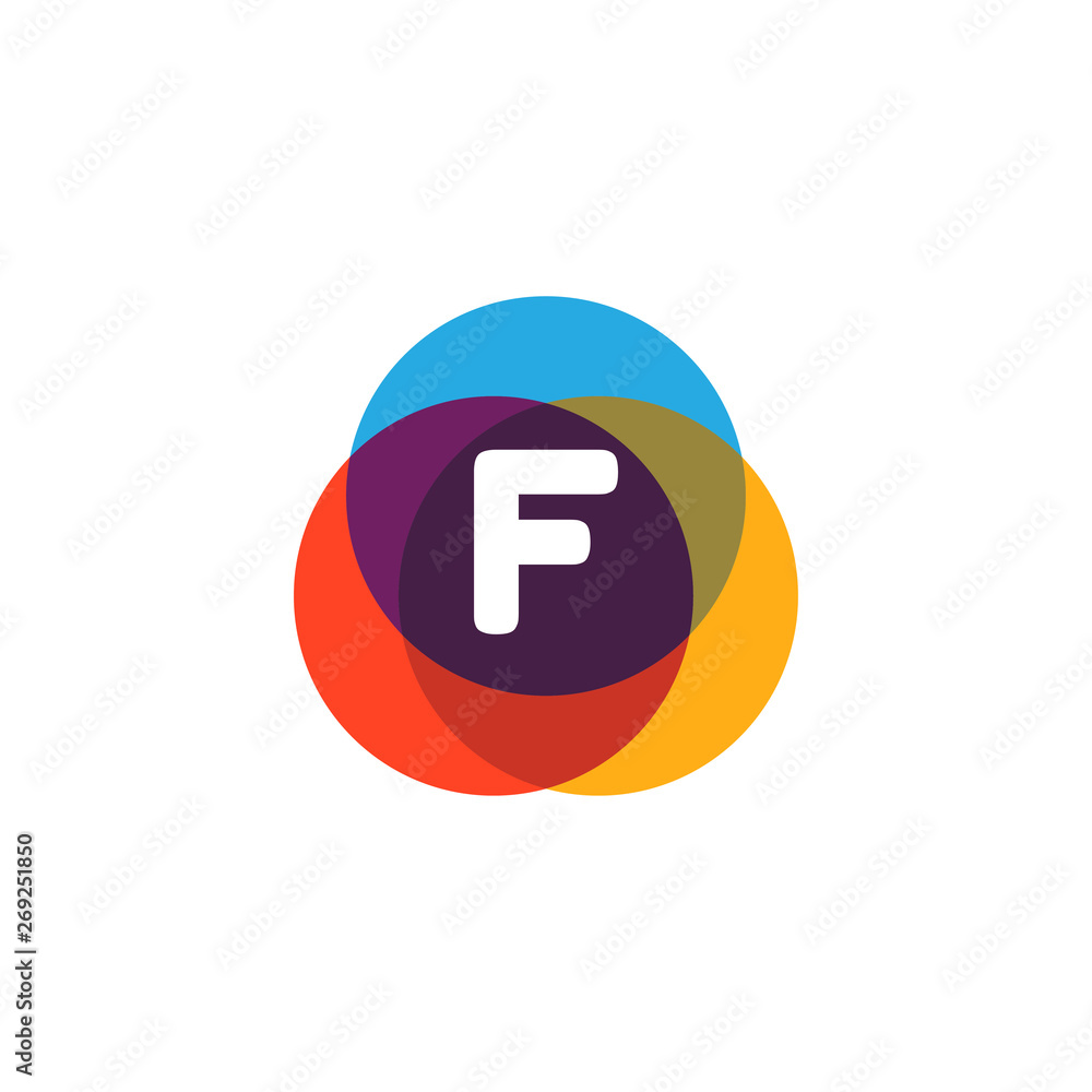 F Letter alphabet logo template F Letter alphabet logo template